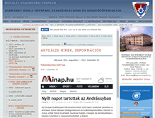 Tablet Screenshot of agysz-miskolc.hu